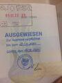 Штамп в паспорт с датой, до которой необходимо покинуть Шенгенскую зону