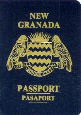 New Granada camouflage passport cover with Dominica motto and barry wavy shield.jpg