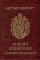 Паспорт посыльного Королевы, для деловых поездок