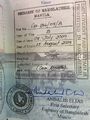 Виза в Бангладеш в американском паспорте